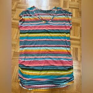 Anne Cole Multicolor Striped Garment